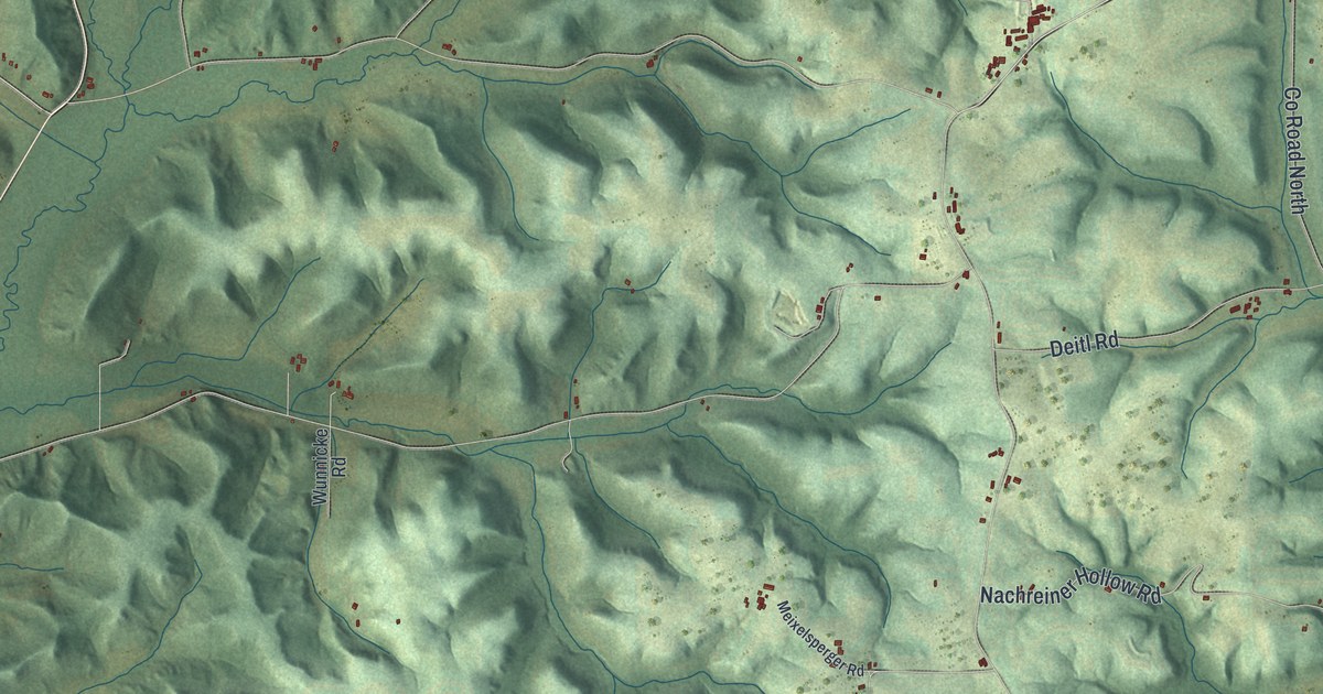 Map of Bear Creek, Sauk County, Wisconsin in 2026