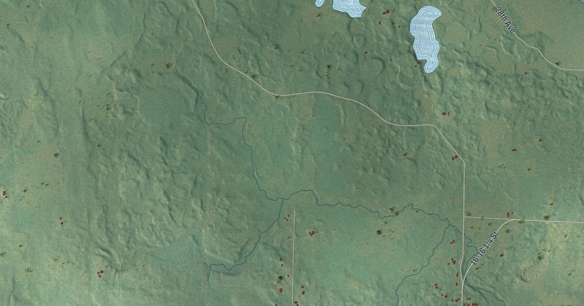 Map of Bear Lake, Wisconsin in 2026
