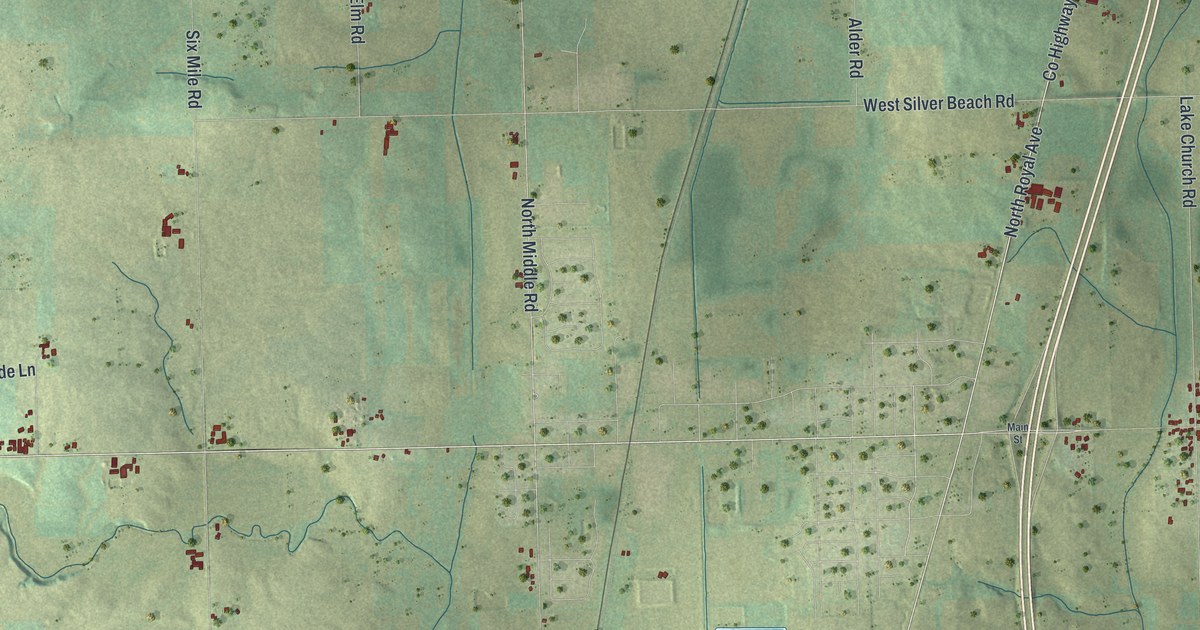 Map of Belgium Town, Wisconsin in 2026