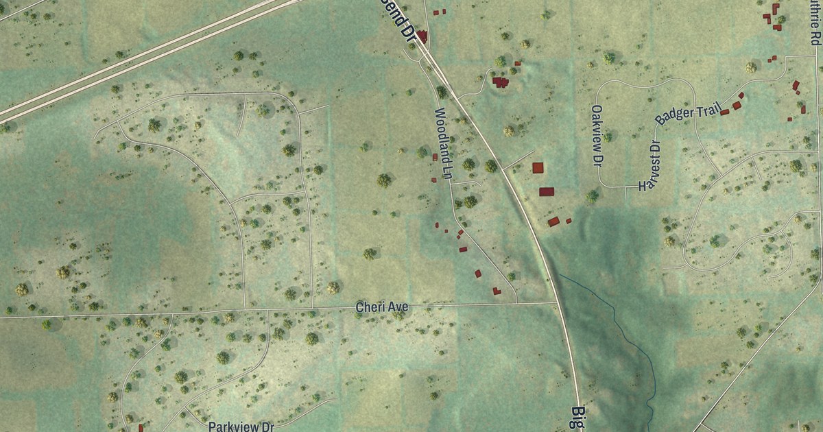 Map of Big Bend, Waukesha County, Wisconsin in 2026