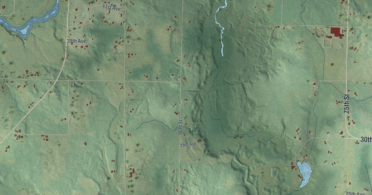 Map of Black Brook, Wisconsin in 2026