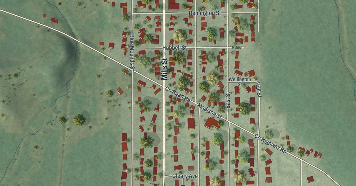 Map of Black Earth Village, Wisconsin in 2026
