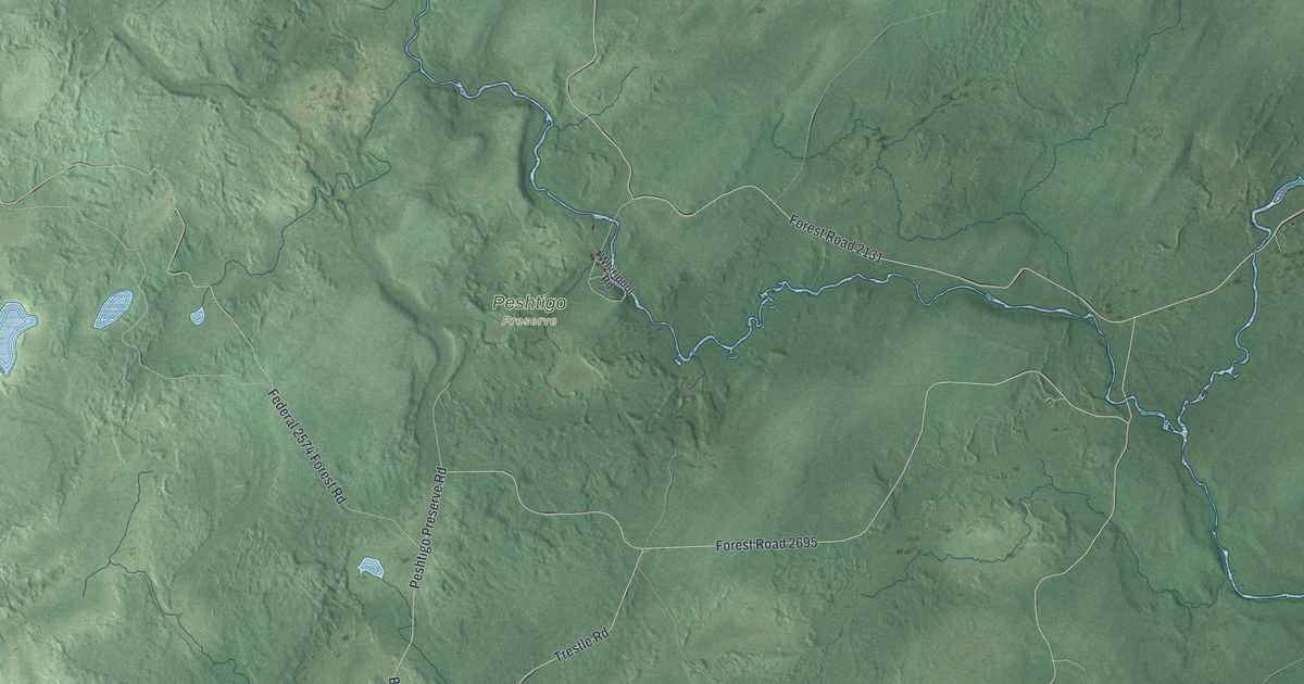 Map of Blackwell, Wisconsin in 2026