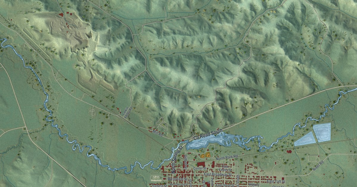Map of Blair, Wisconsin in 2026