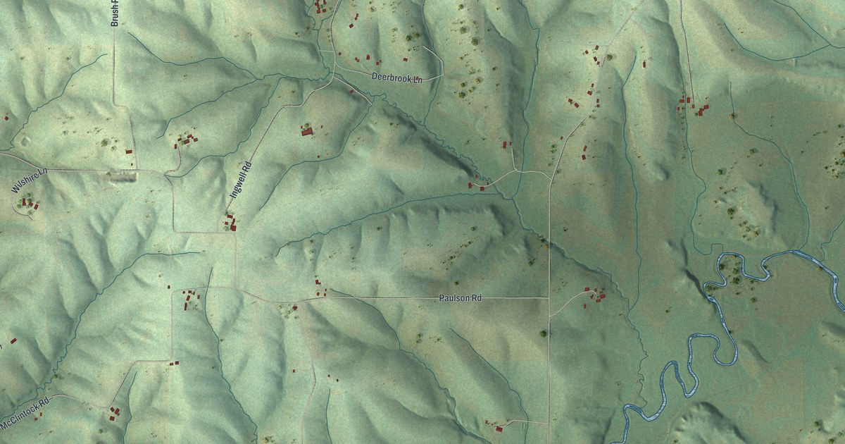 Map of Blanchard, Wisconsin in 2026