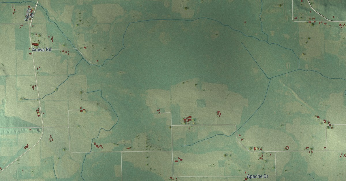 Map of Bloomfield, Waushara County, Wisconsin in 2026