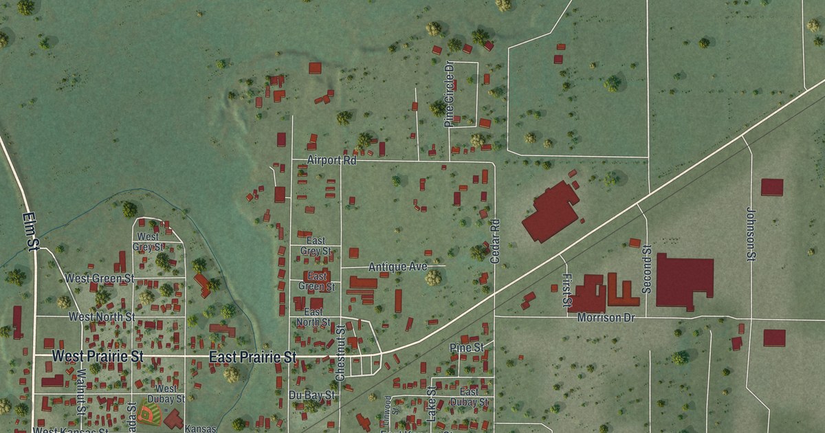 Map of Boscobel City, Wisconsin in 2026
