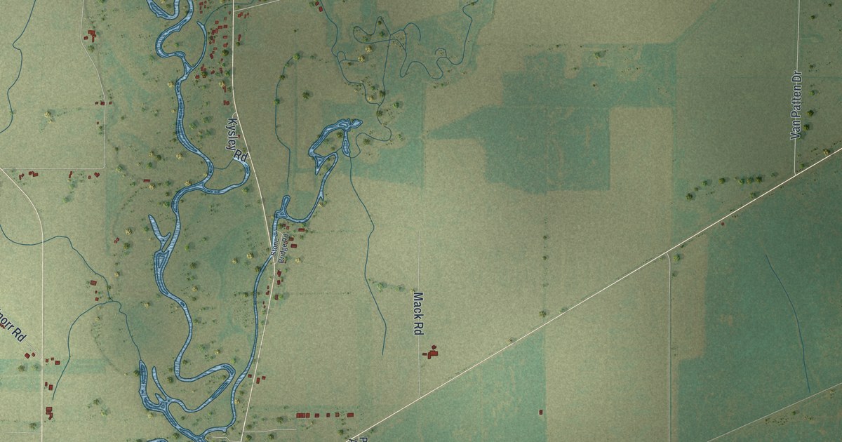 Map of Bovina, Wisconsin in 2026