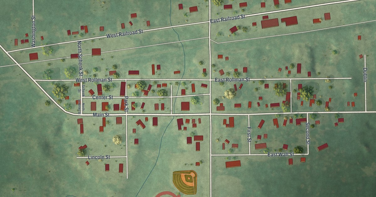 Map of Bowler, Wisconsin in 2026