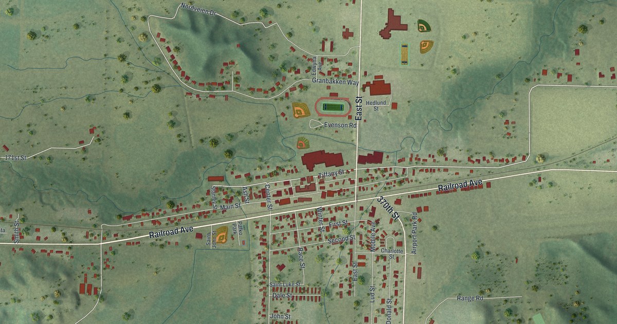 Map of Boyceville, Wisconsin in 2026