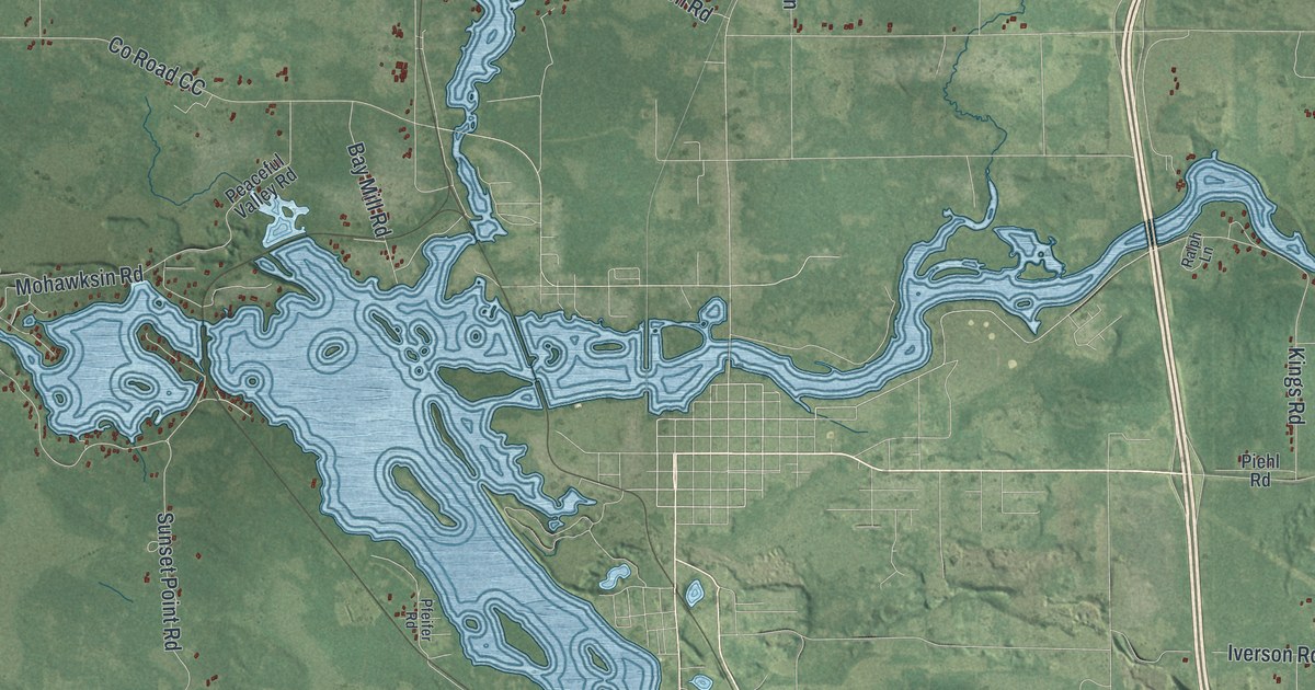 Map of Bradley, Wisconsin in 2026