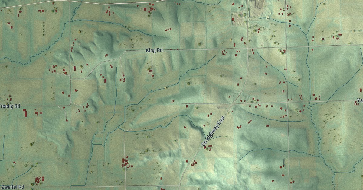 Map of Brooklyn, Green County, Wisconsin in 2026