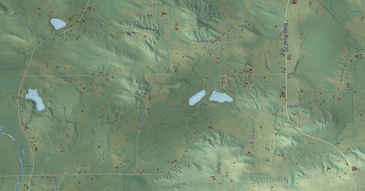 Map of Buffalo, Marquette County, Wisconsin in 2026