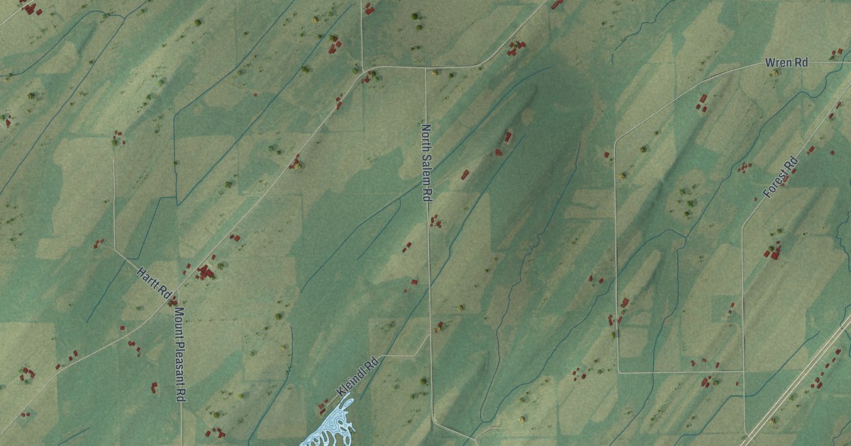 Map of Calamus, Wisconsin in 2026