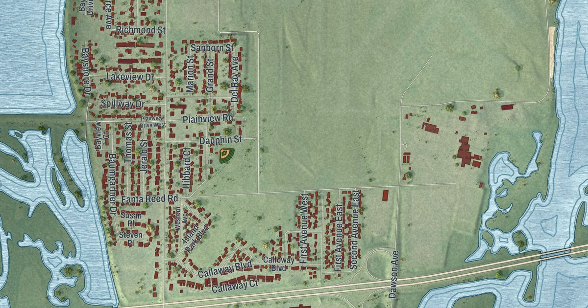 Map of Campbell, Wisconsin in 2026