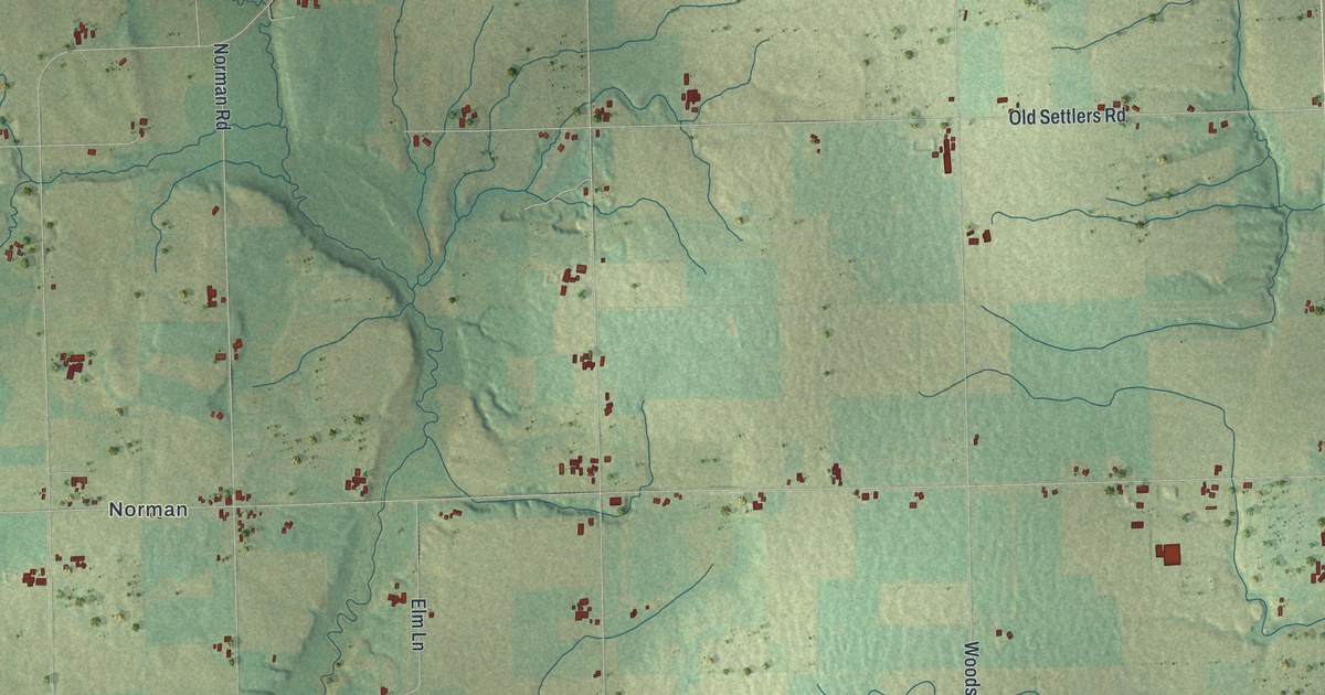 Map of Carlton, Wisconsin in 2026