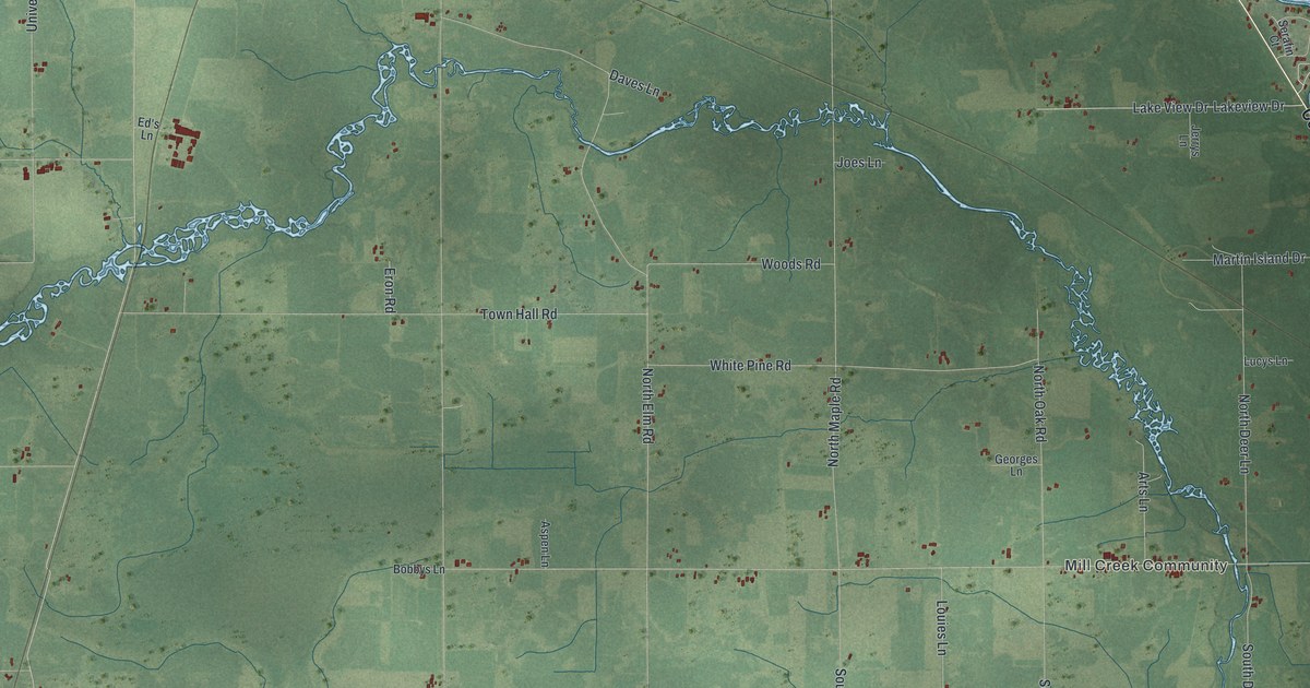 Map of Carson, Wisconsin in 2026