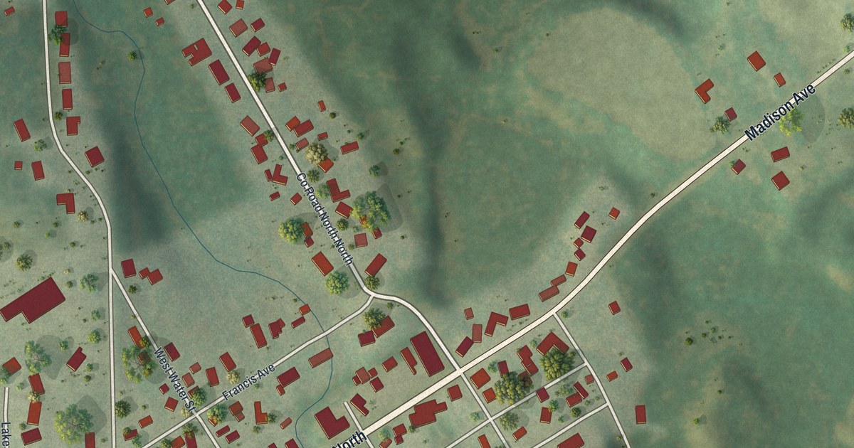 Map of Cascade, Wisconsin in 2026