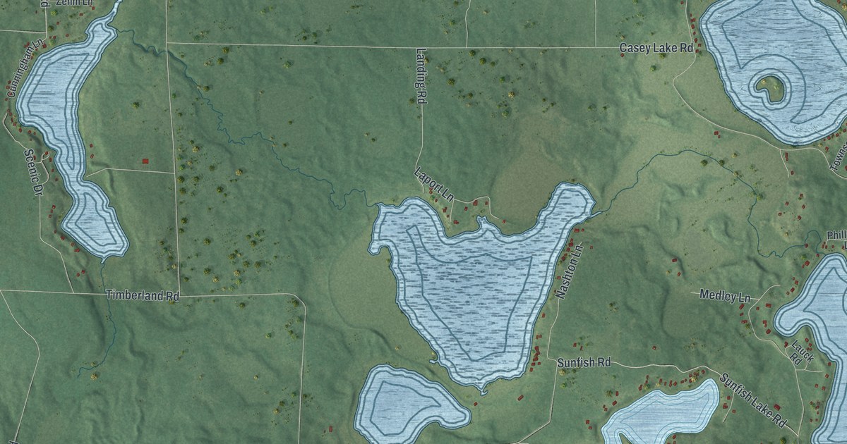 Map of Casey, Wisconsin in 2026