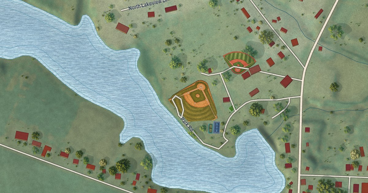 Map of Cazenovia, Wisconsin in 2026
