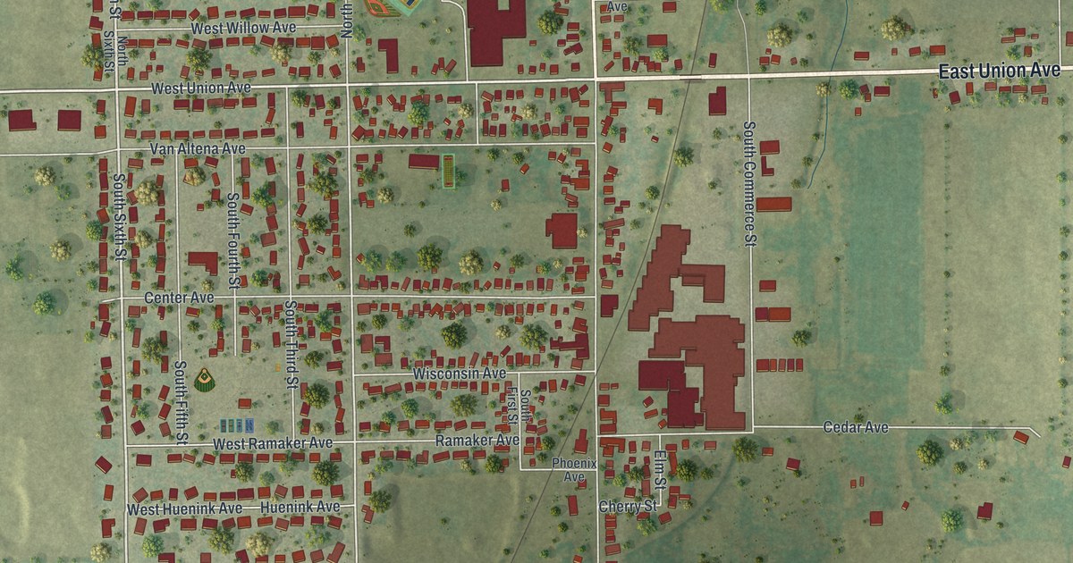 Map of Cedar Grove, Wisconsin in 2026