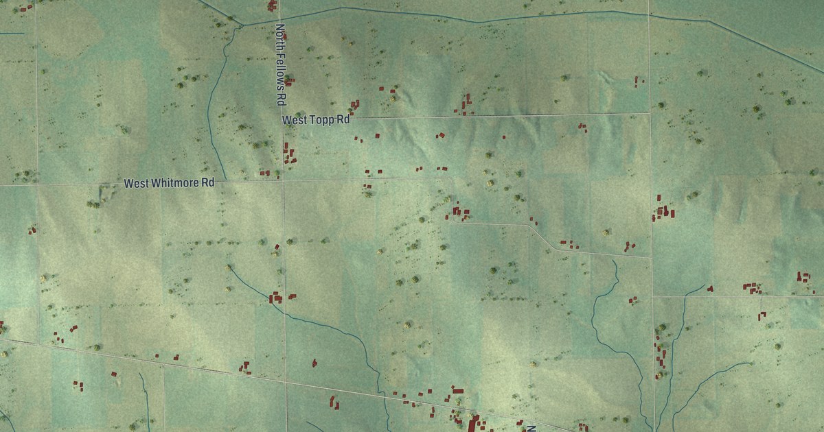 Map of Center, Rock County, Wisconsin in 2026