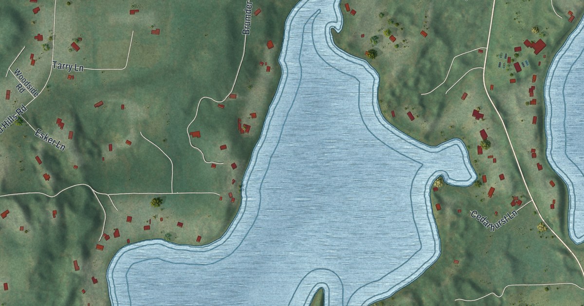 Map of Chenequa, Wisconsin in 2026