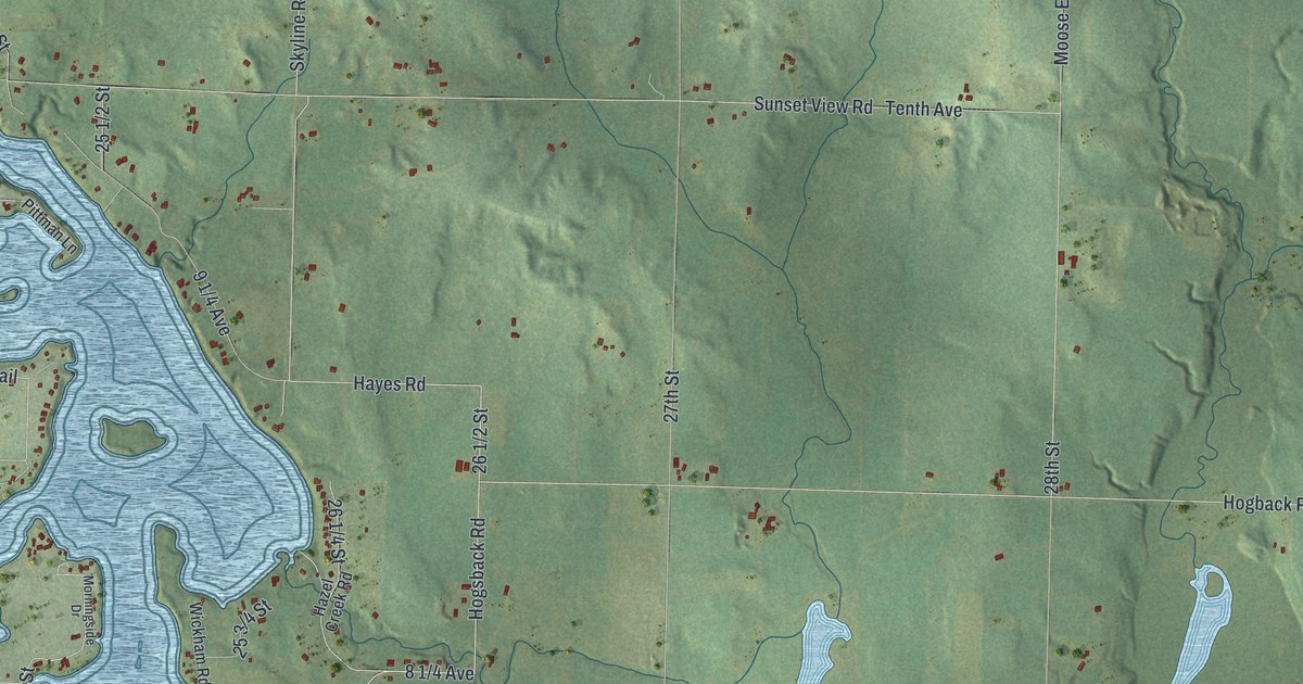Map of Chetek Town, Wisconsin in 2026