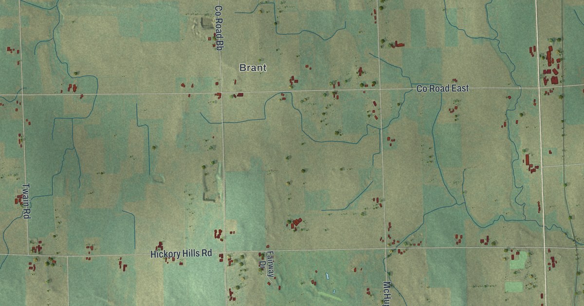 Map of Chilton Town, Wisconsin in 2026
