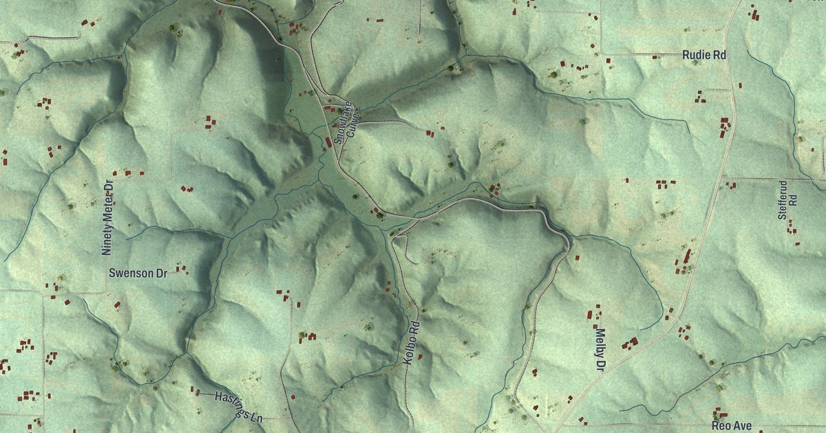 Map of Christiana, Vernon County, Wisconsin in 2026