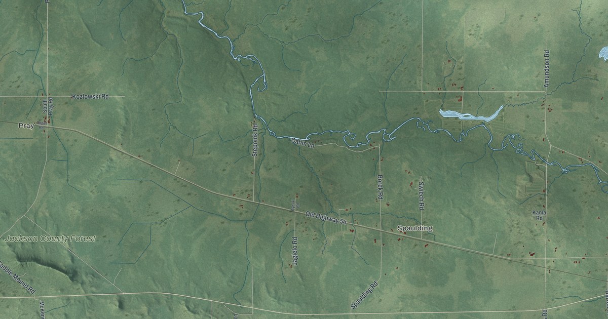Map of City Point, Wisconsin in 2026