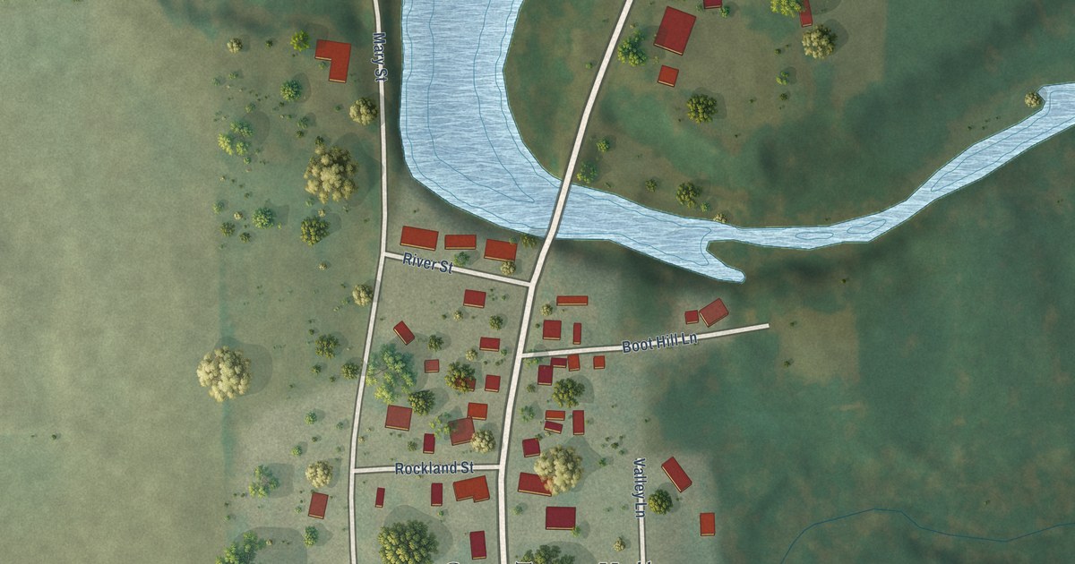 Map of Clarks Mills, Wisconsin in 2026