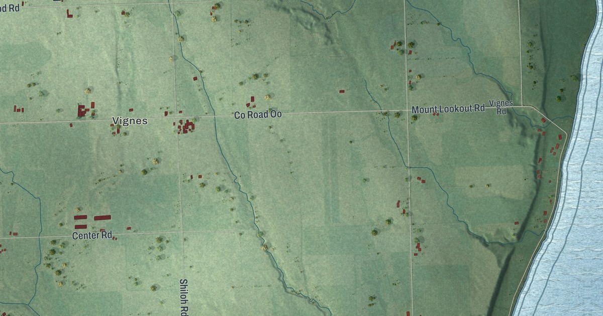 Map of Clay Banks, Wisconsin in 2026