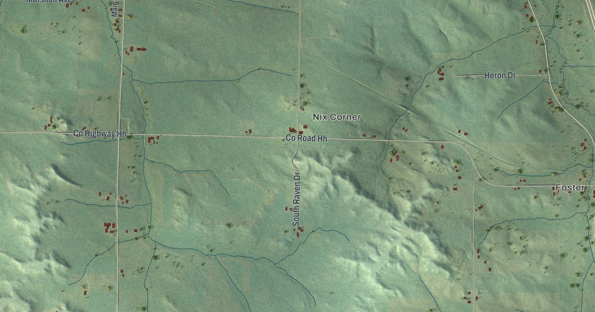Map of Clear Creek, Wisconsin in 2026