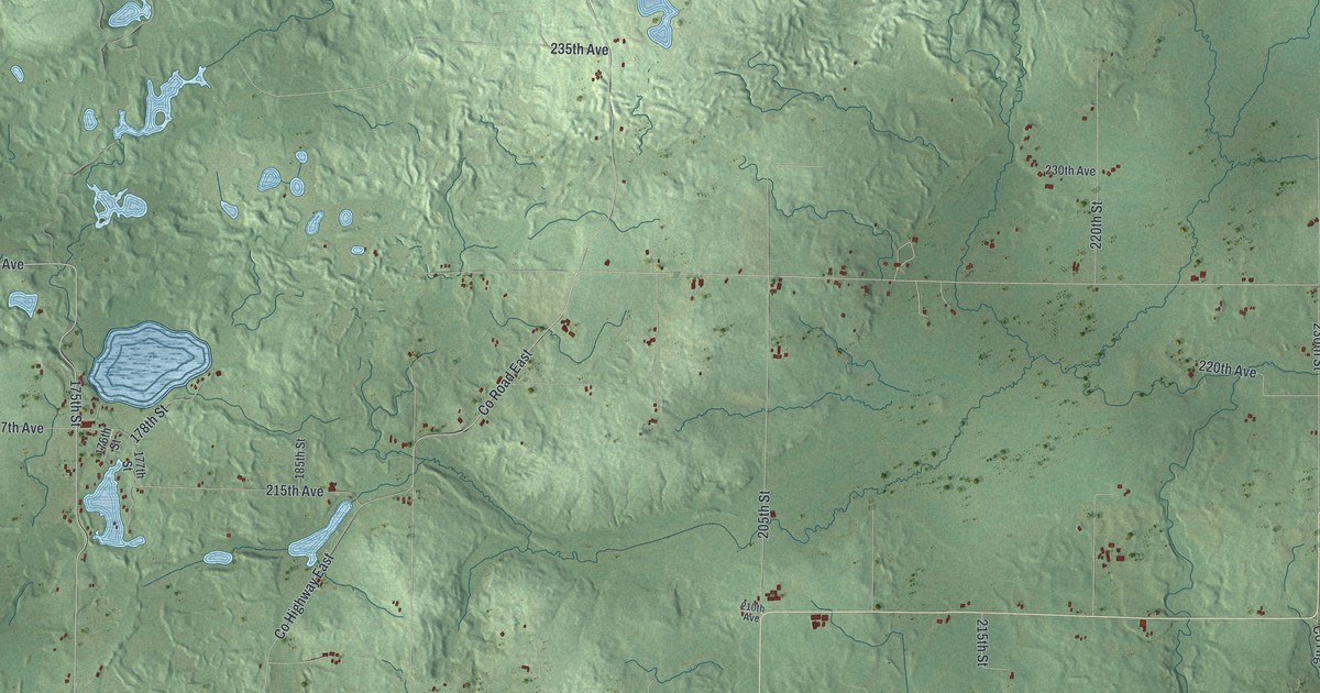 Map of Cleveland, Chippewa County, Wisconsin in 2026