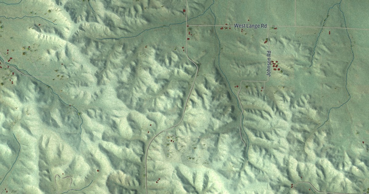 Map of Cleveland, Jackson County, Wisconsin in 2026