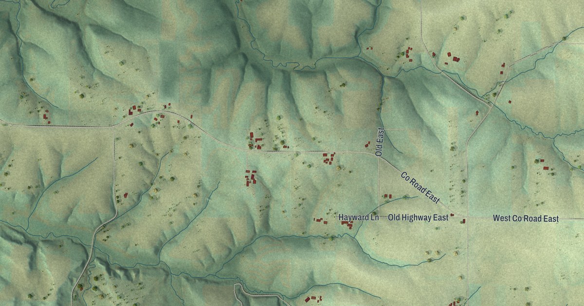 Map of Clifton, Grant County, Wisconsin in 2026