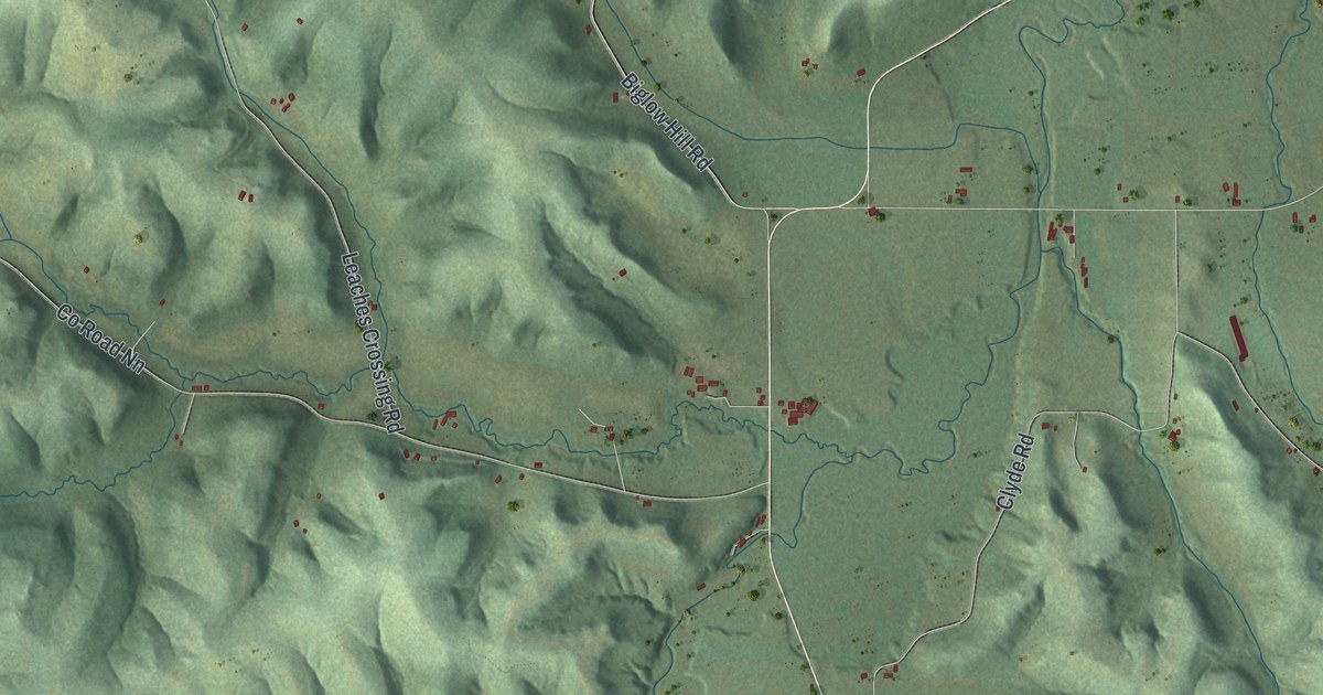 Map of Clyde, Wisconsin in 2026