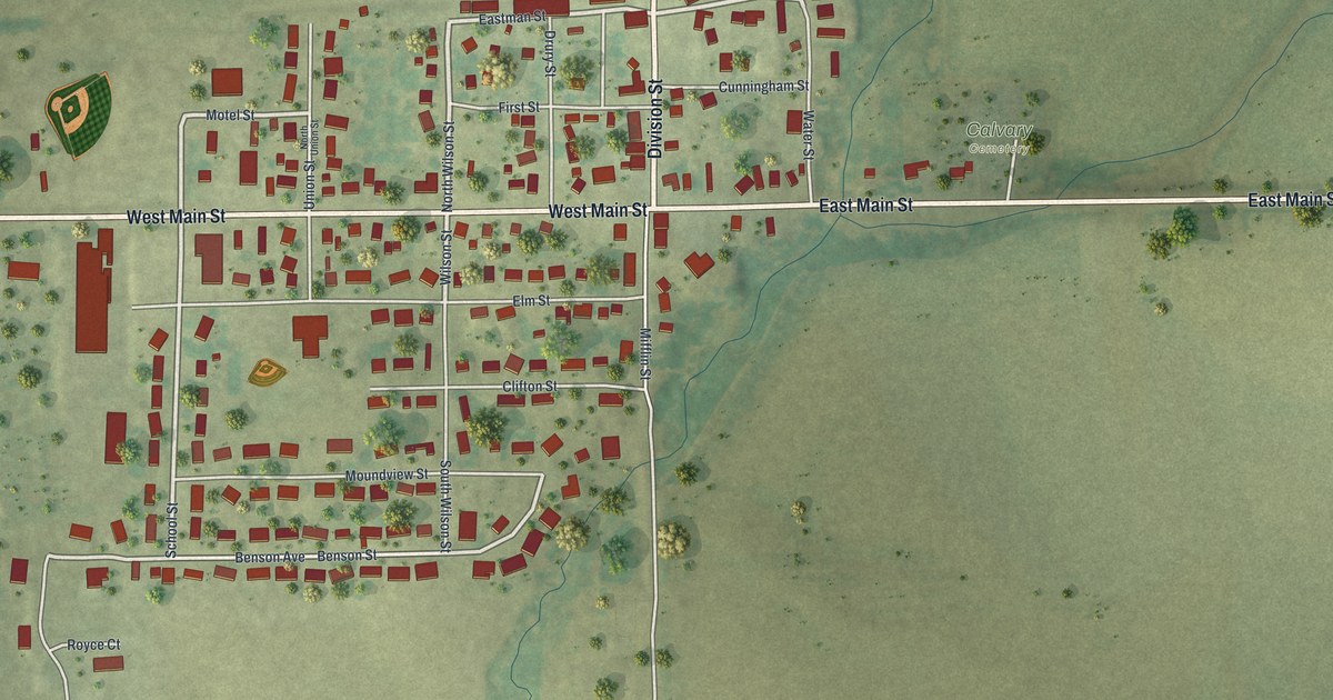 Map of Cobb, Wisconsin in 2026