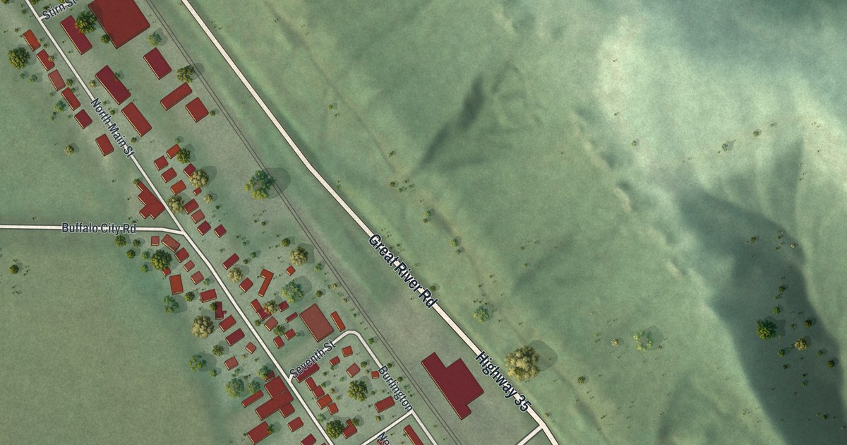 Map of Cochrane, Wisconsin in 2026