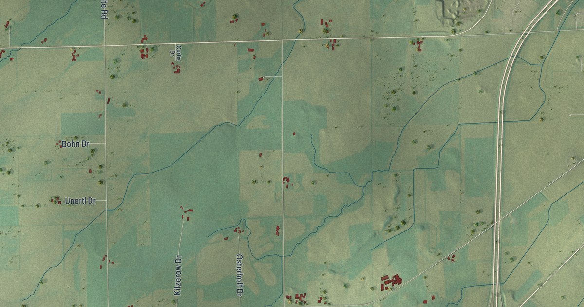 Map of Columbus Town, Wisconsin in 2026