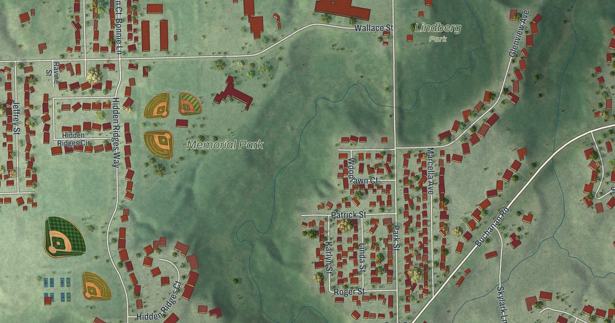 Map of Combined Locks, Wisconsin in 2026