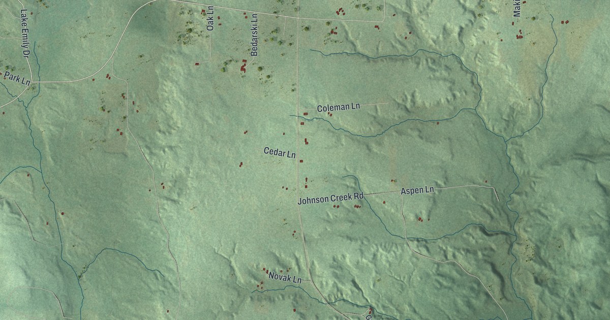 Map of Commonwealth, Wisconsin in 2026
