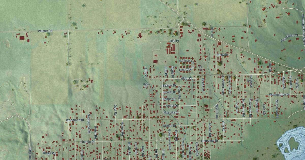 Map of Como, Wisconsin in 2026