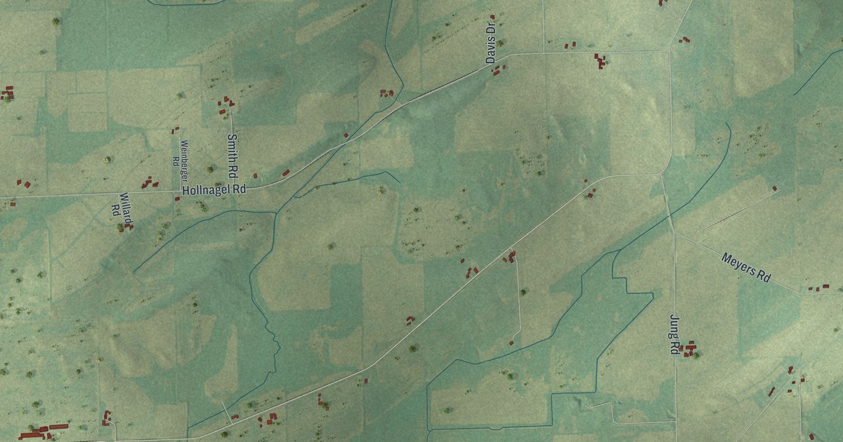 Map of Courtland, Wisconsin in 2026