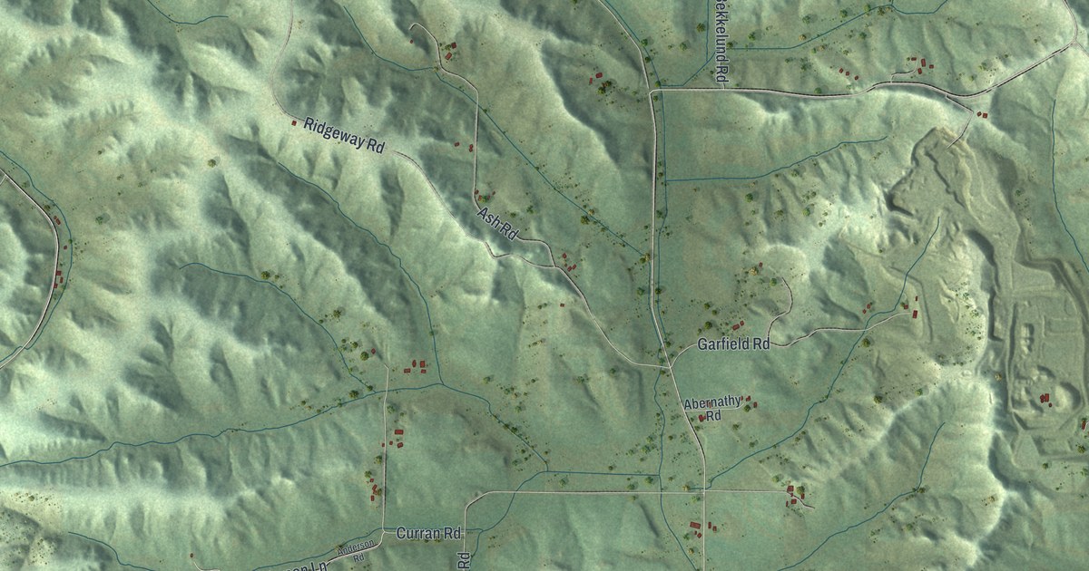 Map of Curran, Wisconsin in 2026