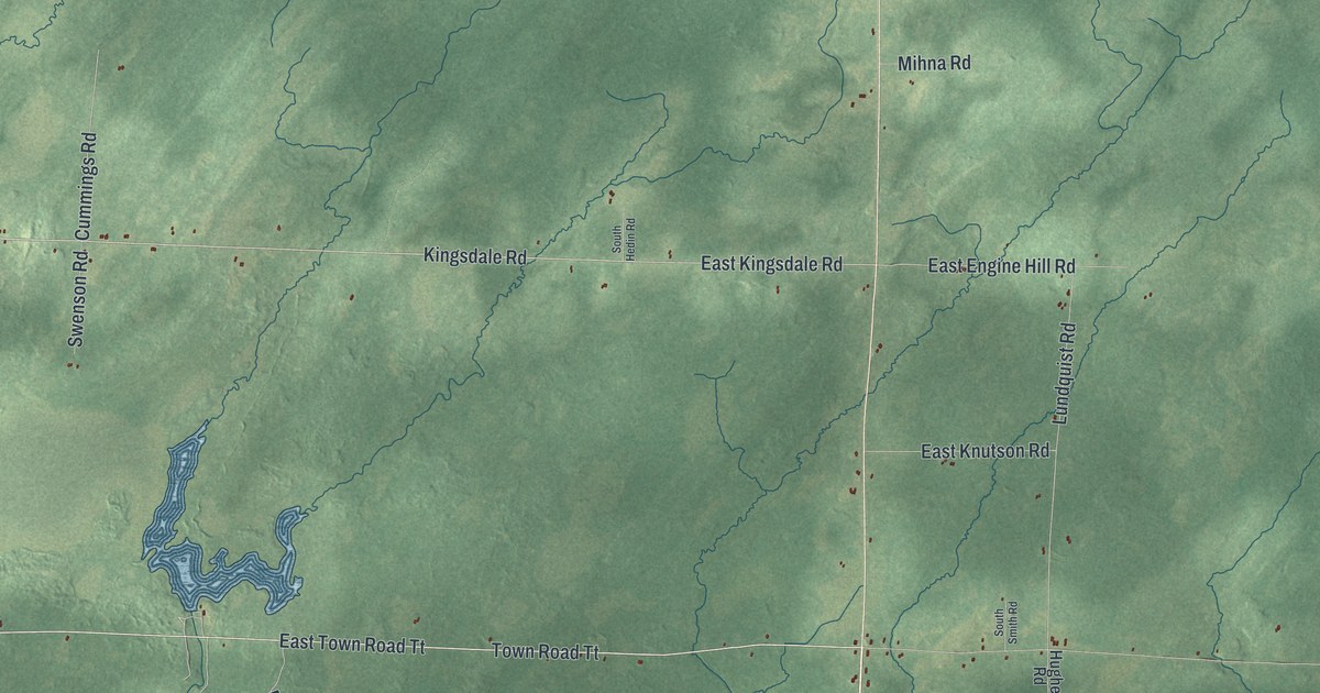 Map of Dairyland, Wisconsin in 2026