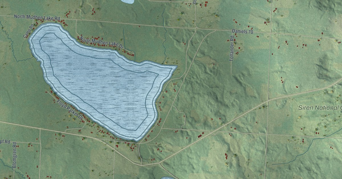 Map of Daniels, Wisconsin in 2026
