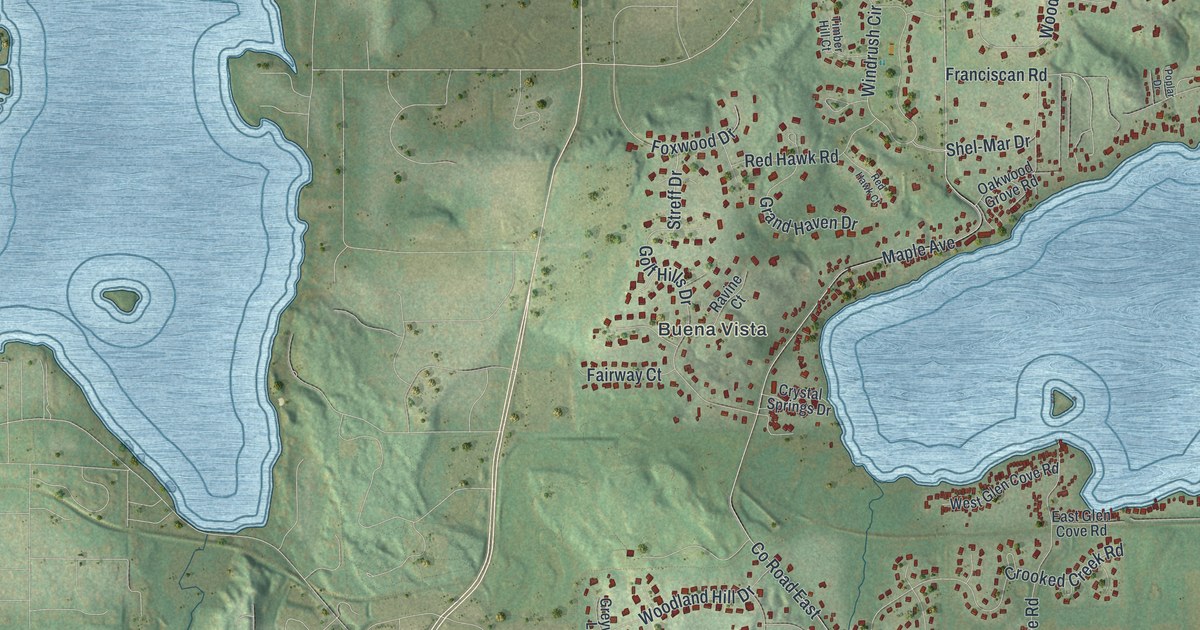 Map of Delafield Town, Wisconsin in 2026
