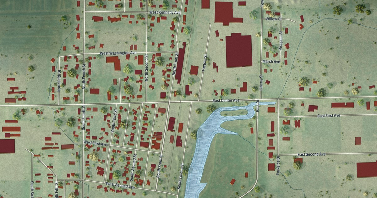 Map of Dorchester, Wisconsin in 2026